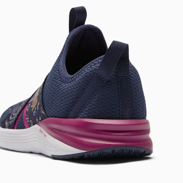 Better Foam Prowl Winter Bloom Slip-On Women's Running Shoes, PUMA Navy-Magenta, extralarge