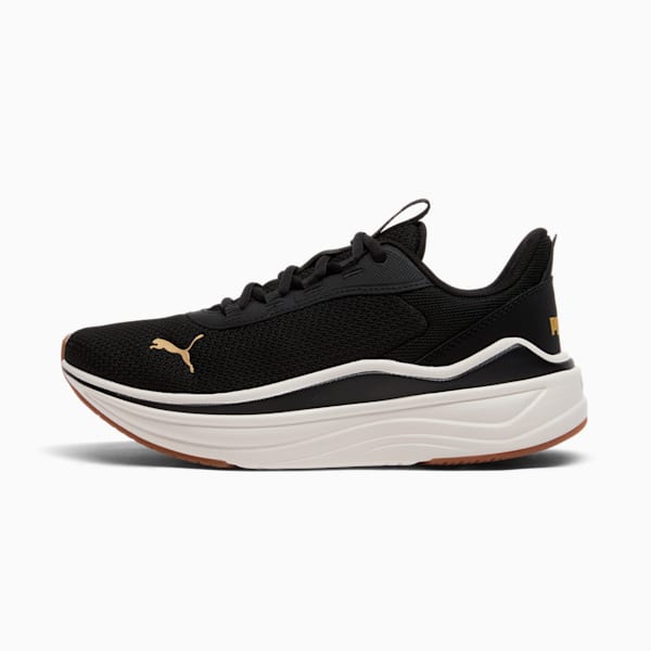 Tenis de running para mujer para correr Stakd Evo Lite, PUMA Black-Sugared Almond, extralarge