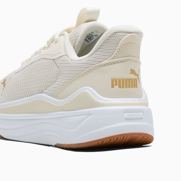 Stakd Evo Lite Women's Running Shoes, Alpine Snow-PUMA Gold-PUMA White, extralarge