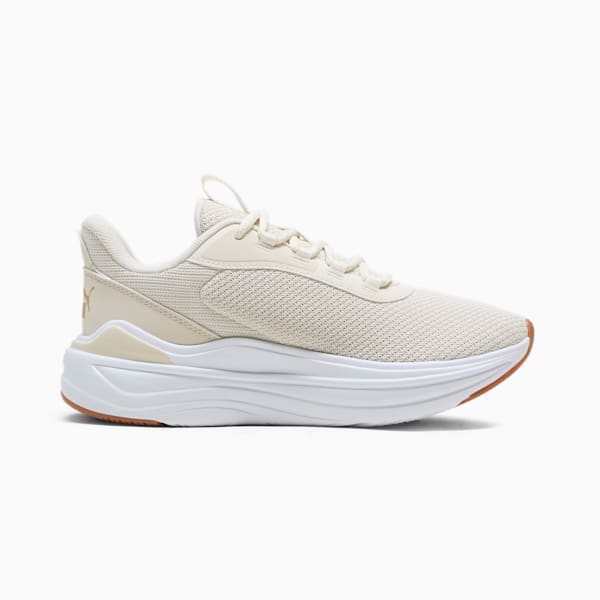 Stakd Evo Lite Women's Running Shoes, Alpine Snow-PUMA Gold-PUMA White, extralarge