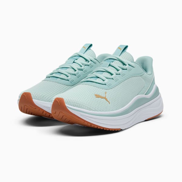 Stakd Evo Lite Women's Running Shoes, Peaceful Blue-Modern Mint-PUMA White, extralarge