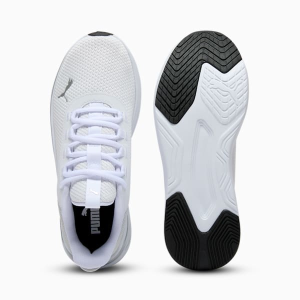 Tenis de running para mujer para correr Stakd Evo Lite, PUMA White-Feather Gray-PUMA Silver, extralarge