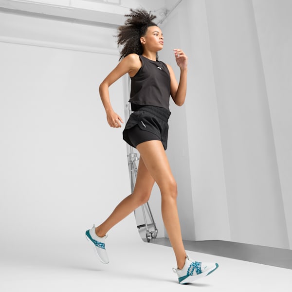 Zapatos de entrenamiento para mujer sin agujetas Better Foam Prowl, Cool Light Gray-Cold Green, extralarge