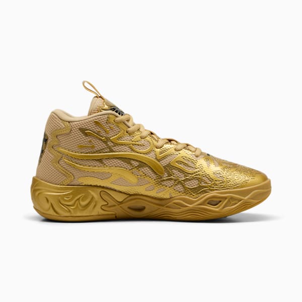 Tenis de básquet MB.04 Golden Child, PUMA Gold-Matte Puma Gold-PUMA Black, extralarge