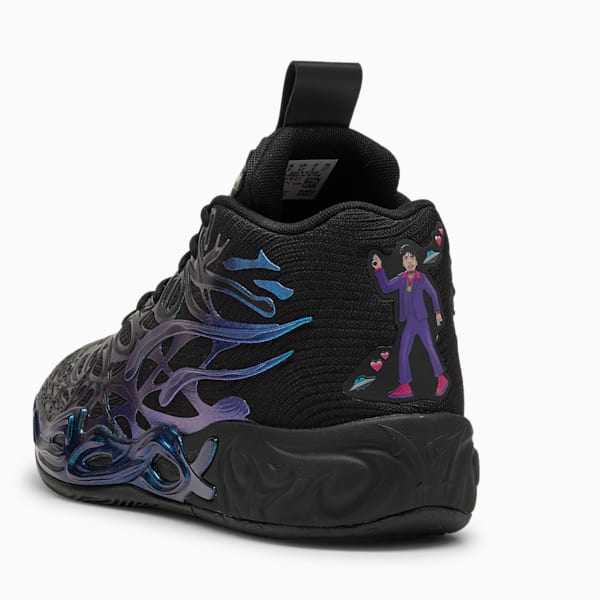 Tenis básquet MB.04 Reflections unisex, PUMA Black-Ravish, extralarge
