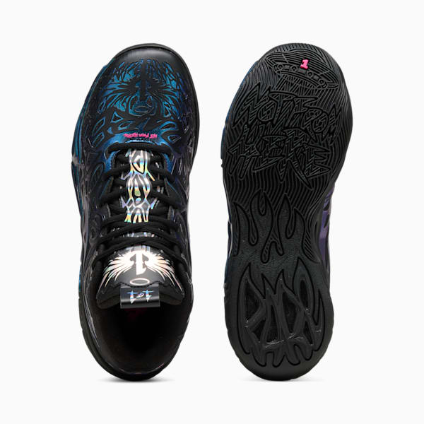 Tenis básquet MB.04 Reflections unisex, PUMA Black-Ravish, extralarge