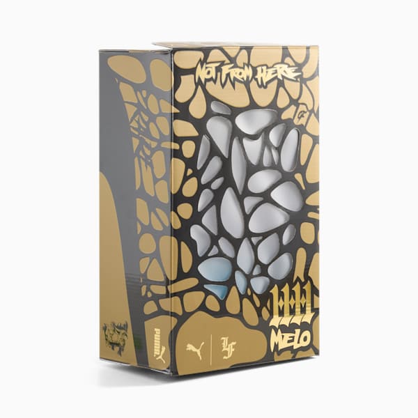 PUMA x LAMELO BALL MB.04 Golden Child Big Kids' Basketball Shoes, PUMA Gold-Matte Puma Gold-PUMA Black, extralarge