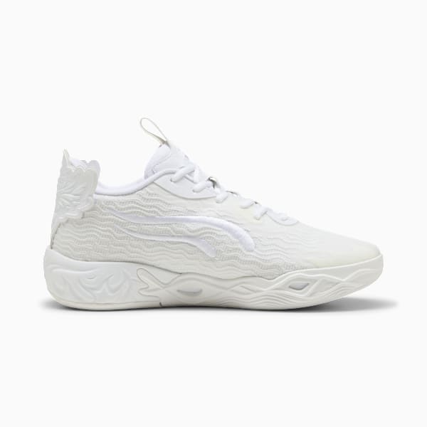 Tenis de básquet MB.04 Lo Ice White, PUMA White-Sun Struck, extralarge