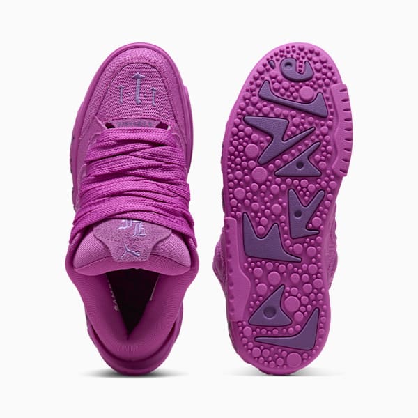 PUMA HOOPS x LAFRANCÉ Butterfly Sneakers, Pure Magenta-Ultra Violet, extralarge