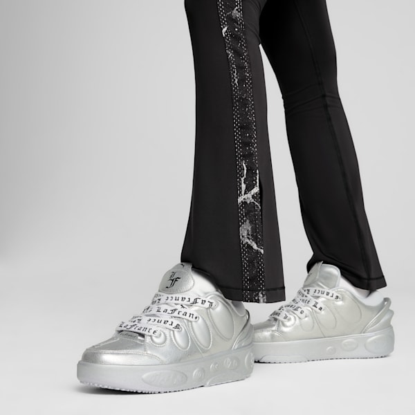 Tenis PUMA HOOPS x LAFRANCÉ Chrome, Silver Mist-Puma Silver-PUMA Black, extralarge