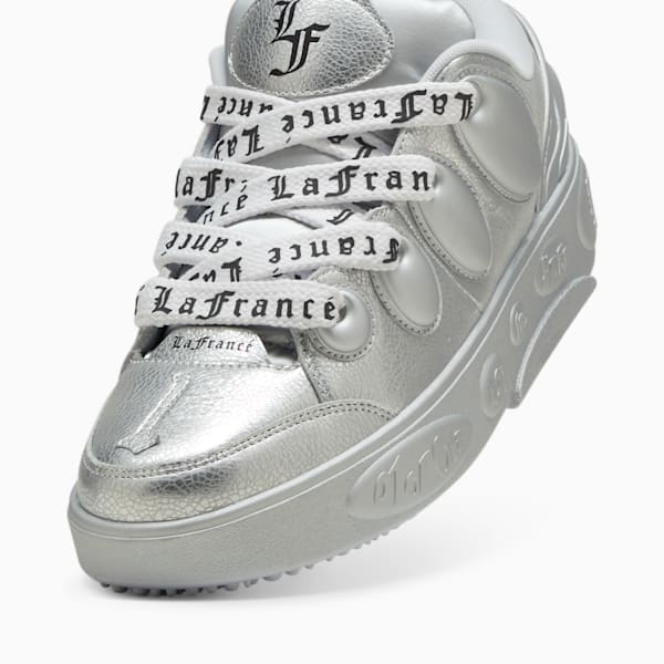Tenis PUMA HOOPS x LAFRANCÉ Chrome, Silver Mist-Puma Silver-PUMA Black, extralarge