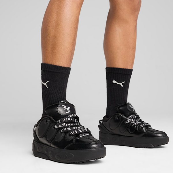 Tenis PUMA HOOPS x LAFRANCÉ Amour, PUMA Black-Silver Mist-Puma Silver, extralarge