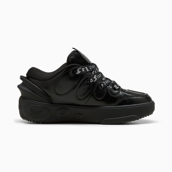 Tenis PUMA HOOPS x LAFRANCÉ Amour, PUMA Black-Silver Mist-Puma Silver, extralarge