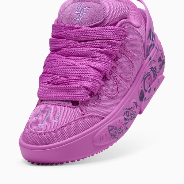 LaFrancé Butterfly Sneakers Big Kids, Pure Magenta-Ultra Violet, extralarge