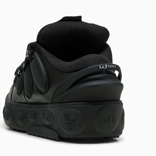 PUMA x LAMELO BALL LaFrancé Black Written in Chrome Big Kids' Sneakers, PUMA Black-Silver Mist-Puma Silver, extralarge