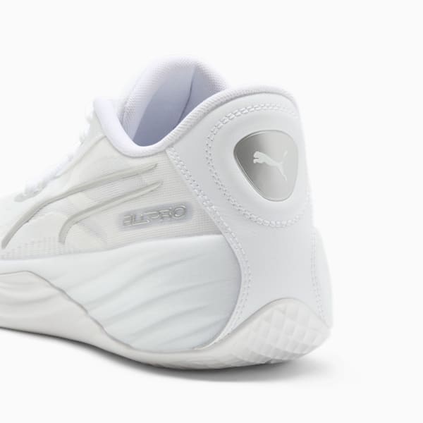Chaussures de basketball All-Pro NITRO™ Homme, PUMA White-PUMA Silver, extralarge