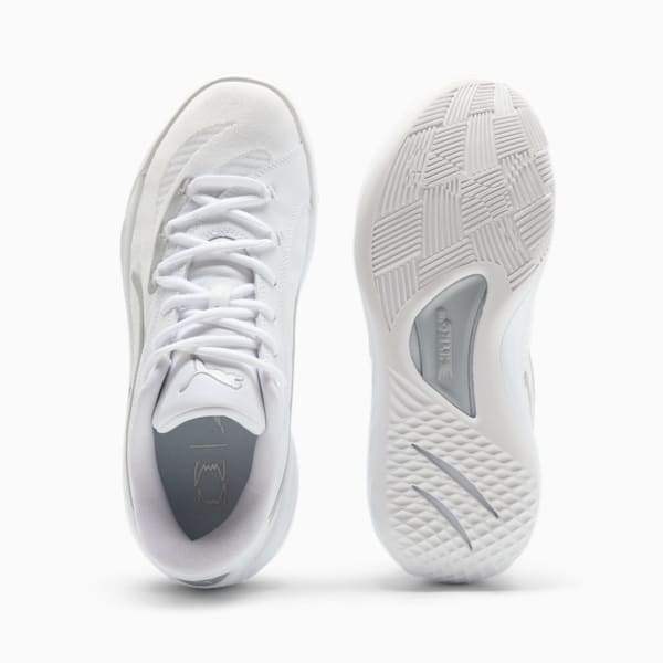 Chaussures de basketball All-Pro NITRO™ Homme, PUMA White-PUMA Silver, extralarge