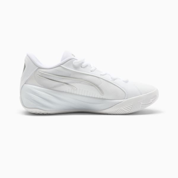 All-Pro NITRO™ Men's Basketball Shoes, PUMA White-PUMA Silver, extralarge