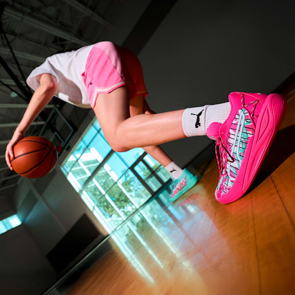 Stewie 4 Timeless Women's Basketball Shoes, Electric Peppermint-Ravish, extralarge