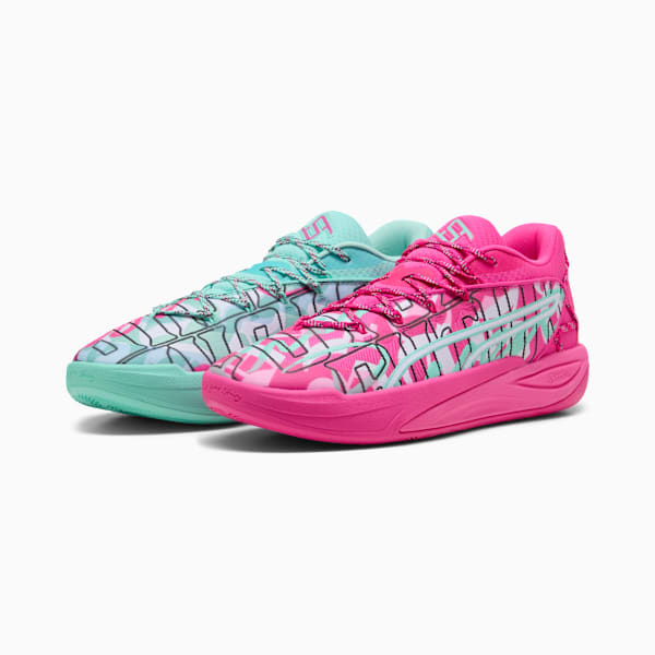 Stewie 4 Timeless Women's Basketball Shoes, Electric Peppermint-Ravish, extralarge
