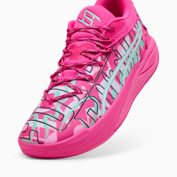 Stewie 4 Timeless Women's Basketball Shoes, Electric Peppermint-Ravish, extralarge