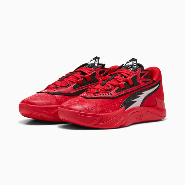 Scoot Zeros II O.D.D. City Basketball Shoes, For All Time Red-PUMA Black, extralarge