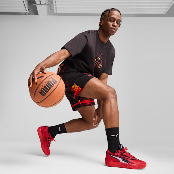 Tenis de basquetbol Scoot Zeros II Shift City, For All Time Red-PUMA Black, extralarge