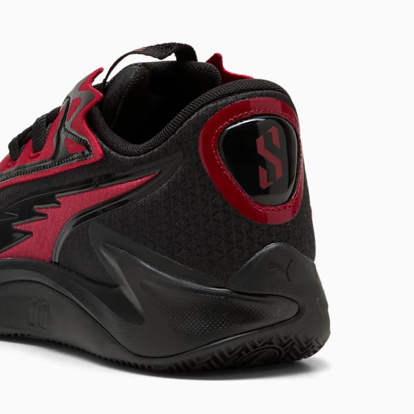 メンズ SCOOT ZEROS II SCRRT バスケットボールシューズ, Dark Crimson-PUMA Black, extralarge-JPN