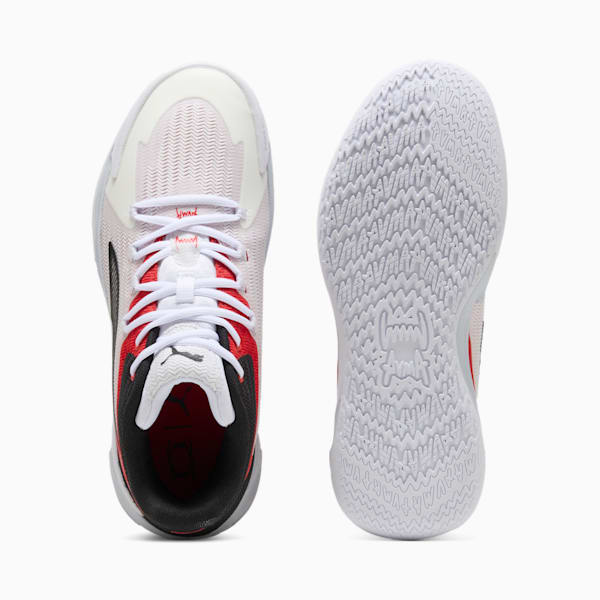 Dagger Men's Basketball Shoes, PUMA Red-PUMA Black, extralarge