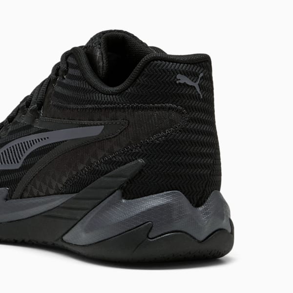 Chaussures de basketball Dagger Homme, PUMA Black-Galactic Gray, extralarge