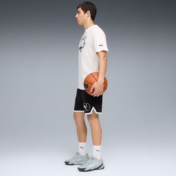 Tenis de básquet The Dagger, Platinum Gray-Dusky Gray-PUMA White, extralarge