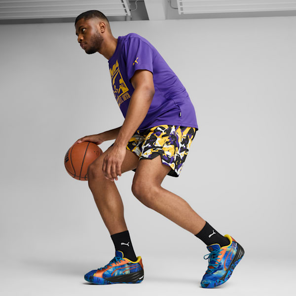 Chaussures de basketball All-Pro NITRO™ SQD Dylan Exhibit Homme, Vivid Blue-Tropical Blue, extralarge