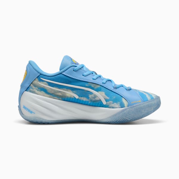 All-Pro NITRO™ Dennis Schroder Basketball Shoes, Team Light Blue-PUMA White, extralarge