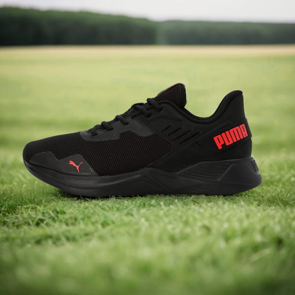 Disperse XT 2 Men's Training Shoes, PUMA Black-Burnt Red, extralarge-IND