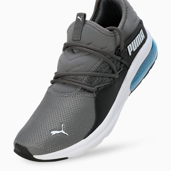Electron 2.0 Sport Men's Casual Shoes, PUMA White-PUMA Black-Lake Blue, extralarge-IND