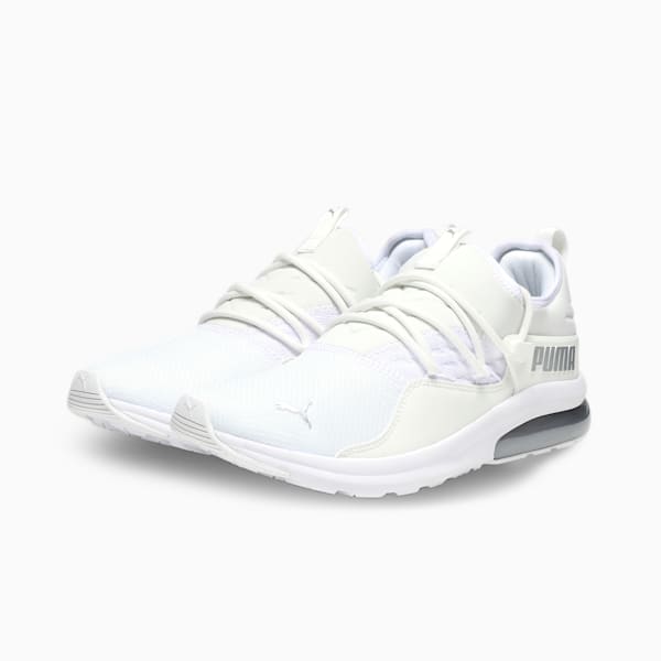 Electron 2.0 Sport Men's Casual Shoes, PUMA White-PUMA Silver, extralarge-IND