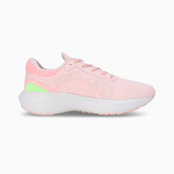 Cyclonite Pro Women's Running Shoes, Frosty Pink-Speed Green, extralarge-IND