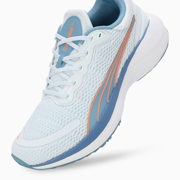Cyclonite Pro Women's Running Shoes, Dewdrop-Zen Blue-Neon Citrus, extralarge-IND