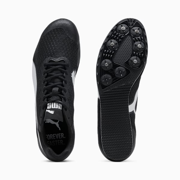 Tenis de atletismo evoSPEED Star 9, PUMA Black-PUMA White, extralarge