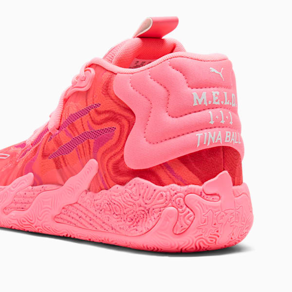 PUMA x LAMELO BALL MB.03 Mama Men's Basketball Shoes, Sunset Glow-Garnet Rose, extralarge