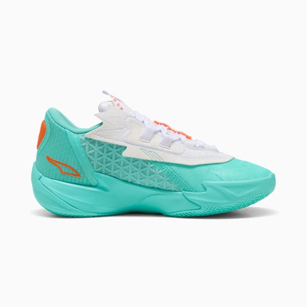 Scoot Zeros II Shift Basketball Shoes Big Kids, Aquatic-Orange Poppy, extralarge