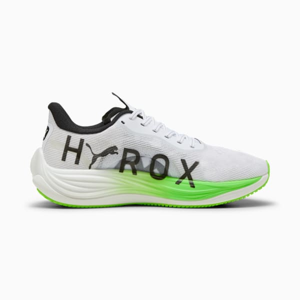 PUMA x HYROX Velocity NITRO™ 3 Running Shoes Men, PUMA White-Green Glare, extralarge