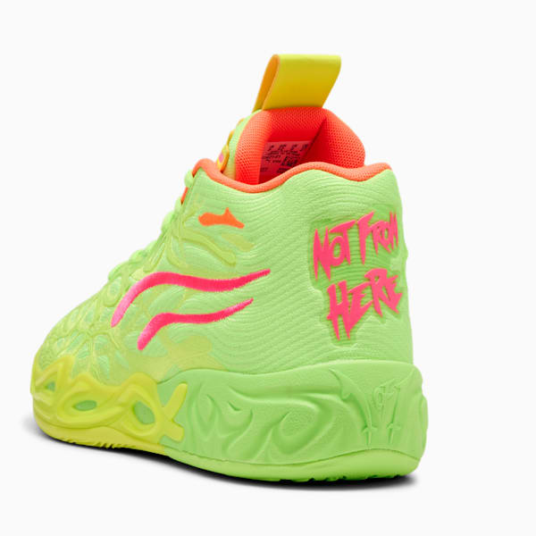 Tenis de básquet MB.04 Gem, Yellow Alert-Green Glare-Pink Alert, extralarge