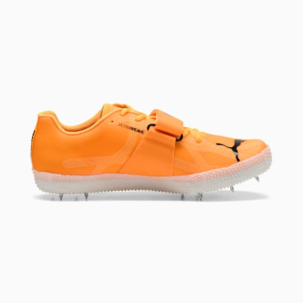 ユニセックス ランニング エヴォスピード ハイジャンプ 11 陸上スパイク, Sun Stream-PUMA Black-PUMA White, extralarge-JPN