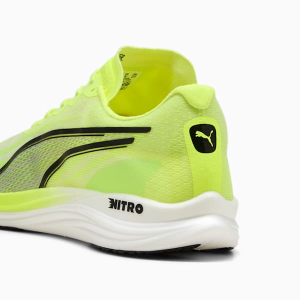 メンズ プロピオ ニトロ ランニングシューズ, Yellow Alert-PUMA Black, extralarge-JPN