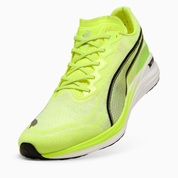 メンズ プロピオ ニトロ ランニングシューズ, Yellow Alert-PUMA Black, extralarge-JPN