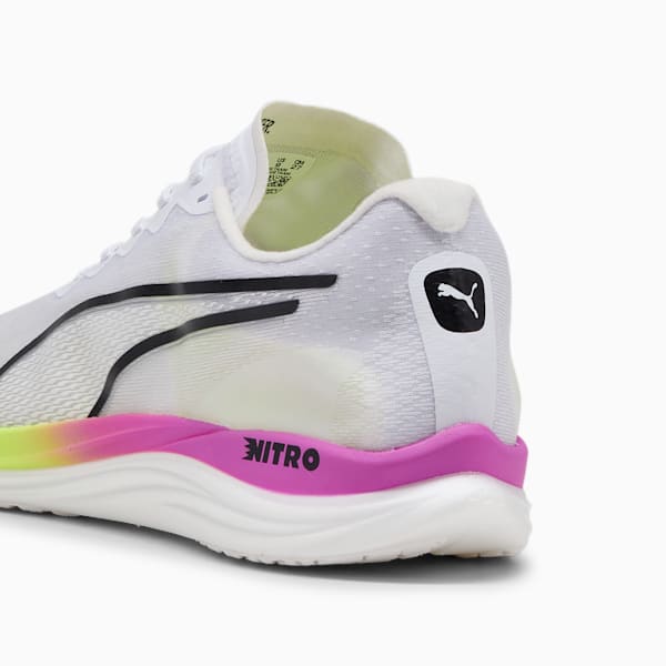 メンズ プロピオ ニトロ ランニングシューズ, PUMA White-Pure Magenta, extralarge-JPN