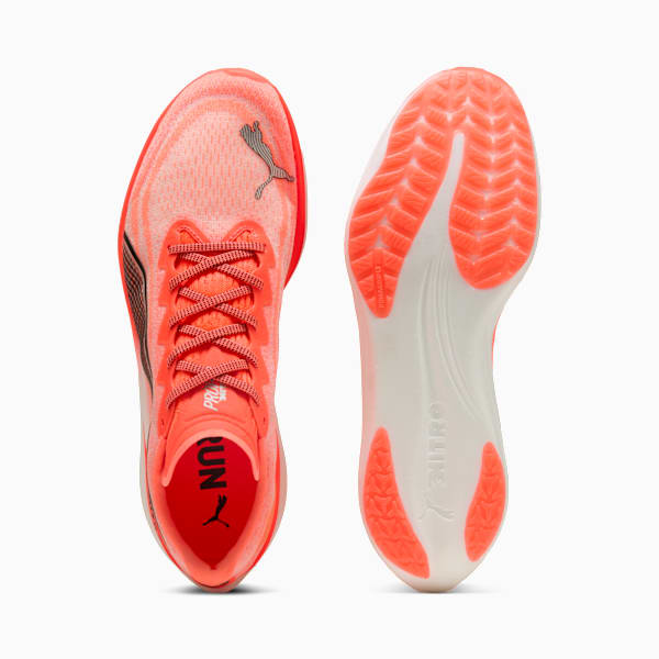 メンズ プロピオ ニトロ ランニングシューズ, Glowing Red-PUMA Black, extralarge-JPN