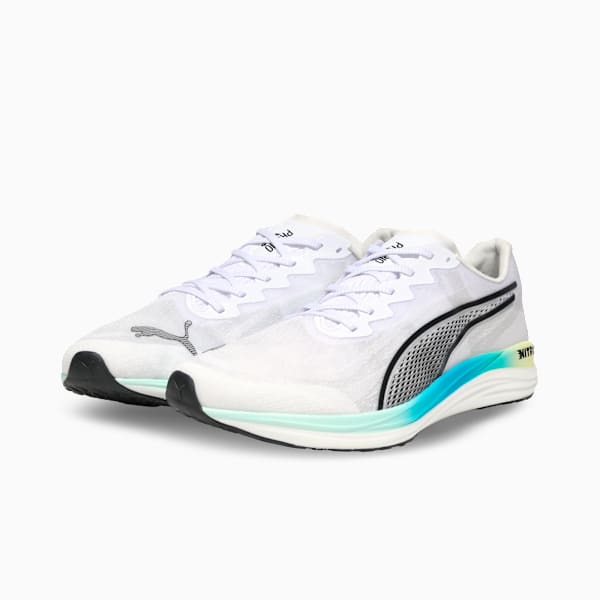 Propio NITRO™ Men's Running Shoes, PUMA White-Mint Melt, extralarge-IND