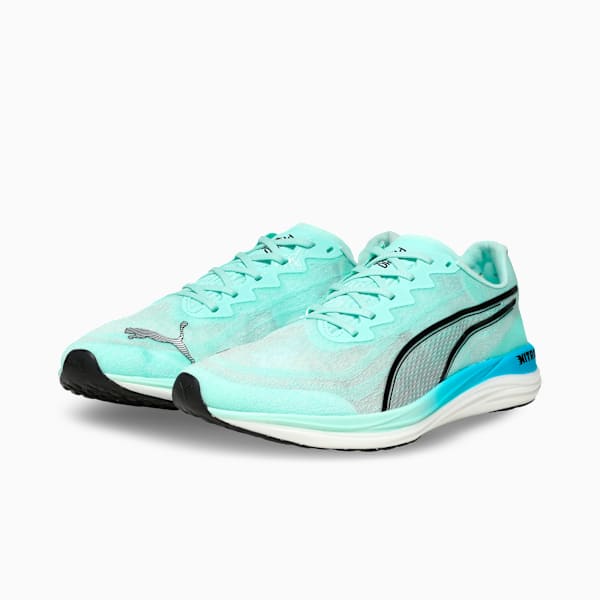 Propio NITRO™ Women's Running Shoes, Mint Melt-Speed Blue, extralarge-IND